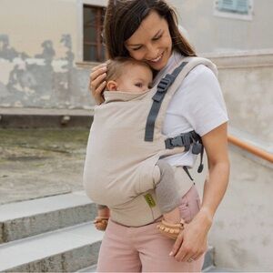 Boba X Linen Carrier | Adjustable | Neutral Beige | NWT